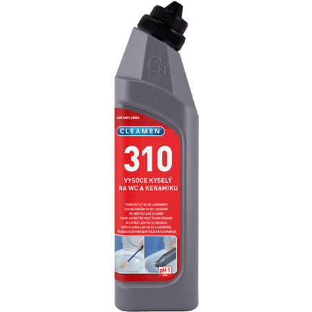 CLEAMEN 310 Gélový čistič na WC a keramiku 750 ml