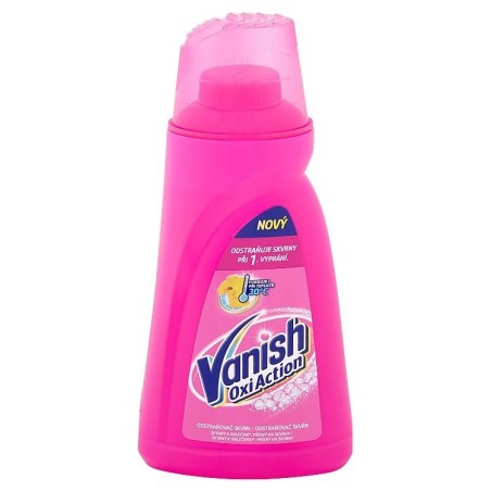VANISH Oxi Action Tekutý odstraňovač škvŕn 1 l Ružový