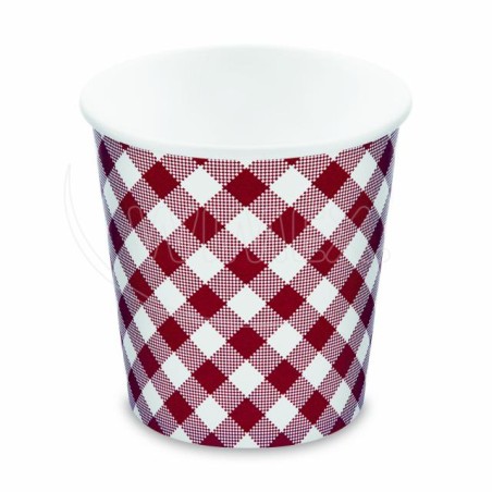 Papierová miska (PAP/PE) Karo O115mm 750ml L [50 ks] | ROLSED