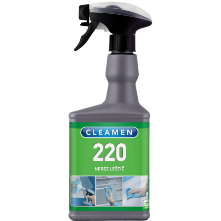 CLEAMEN 220 leštič na nerez 550 ml | ROLSED